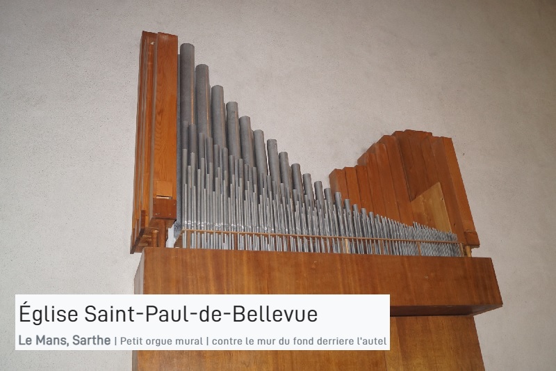 Souscription pour l’orgue de Saint Paul